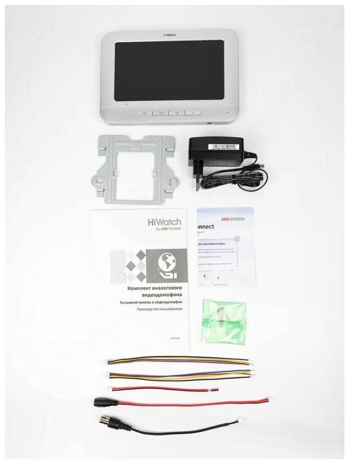 Аналоговый Видеодомофон Hiwatch DS-D100MF фотография 3