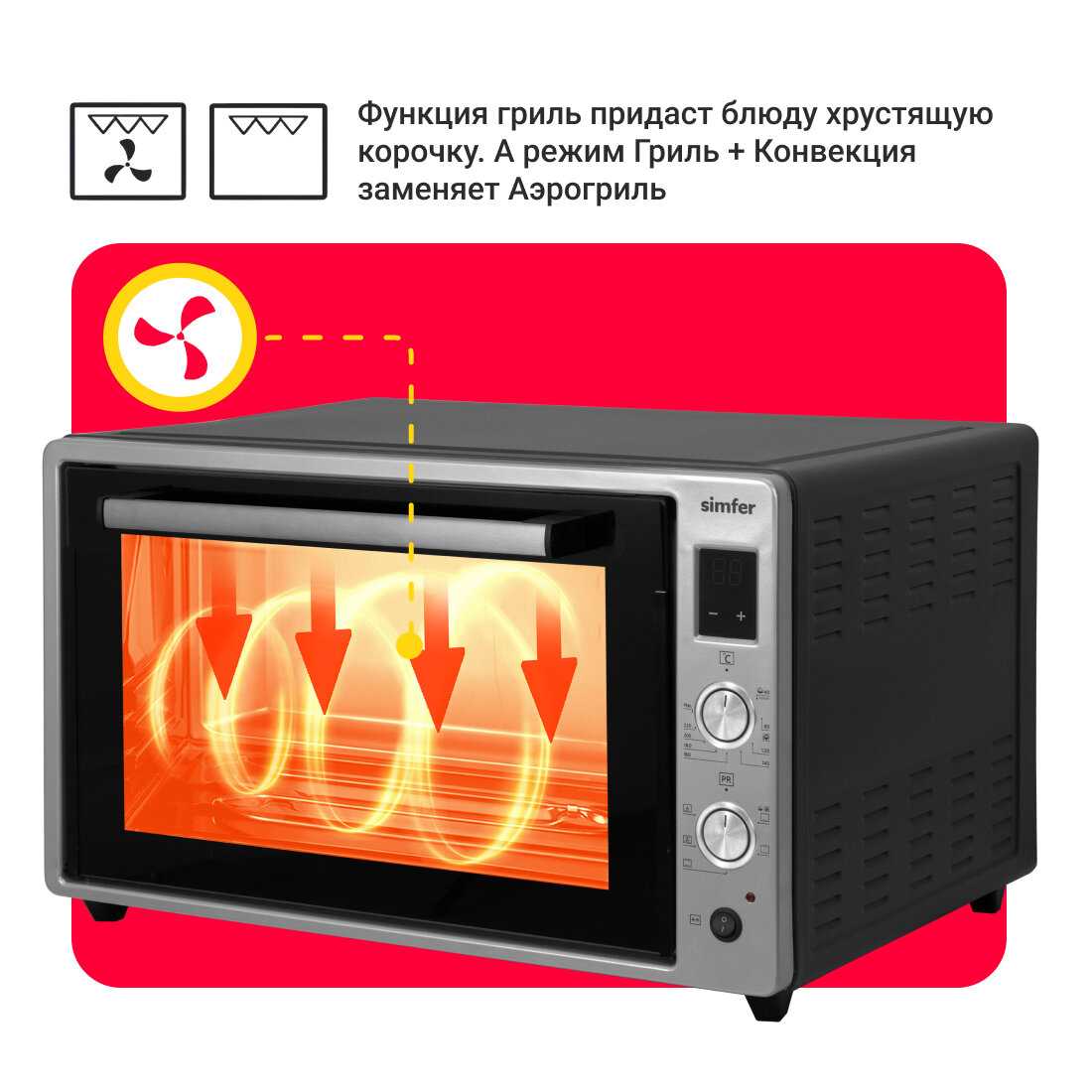 Мини-печь Simfer M7071 фотография 4