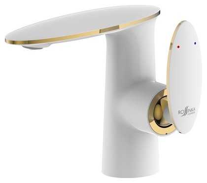 Смеситель для раковины (умывальника) Rossinka Silvermix RS30-11W, рычажный