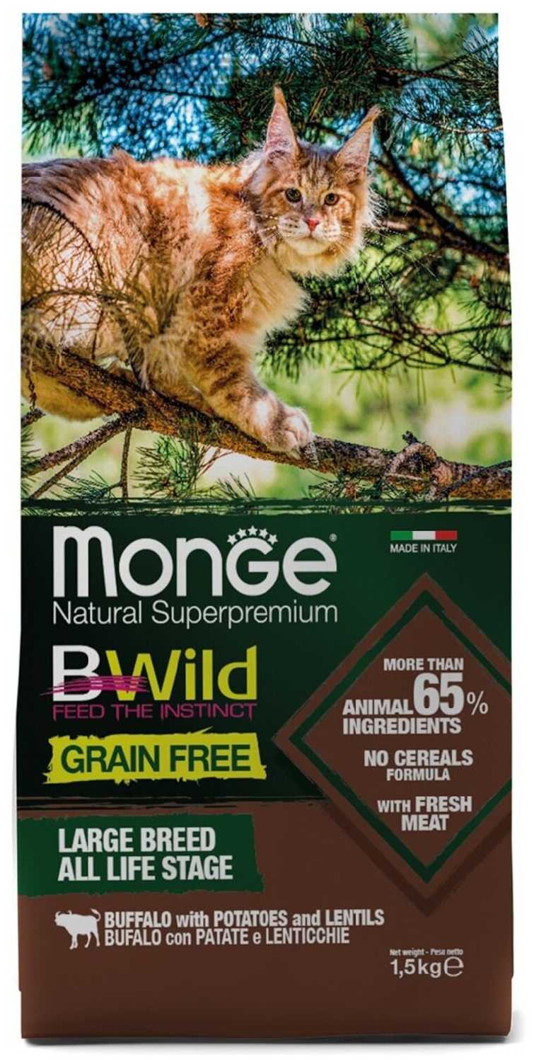 Корм для кошек Monge BWILD Feed the Instinct фотография 12