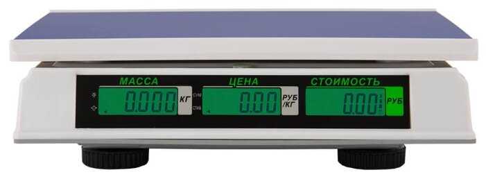 Весы торговые Mertech M-ER 326 AC-15.2 Slim LCD фотография 3