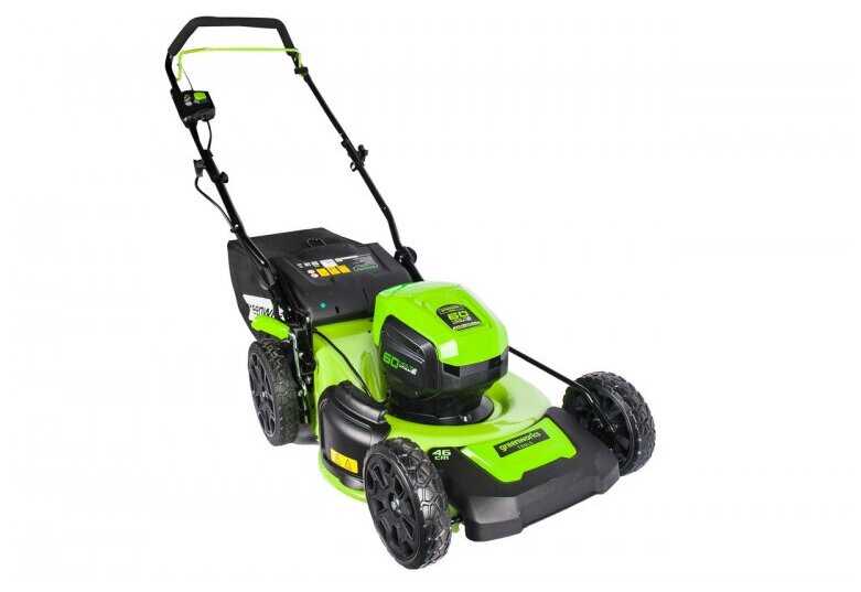 Аккумуляторная газонокосилка Greenworks DigiPro (2502807) фотография 17