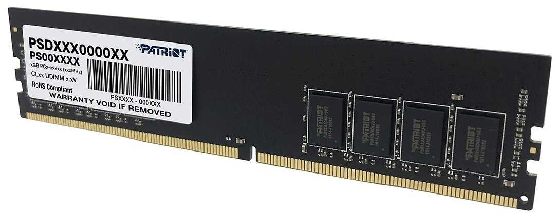 Оперативная память Patriot Memory SL 8 ГБ DDR4 3200 МГц DIMM CL22 PSD48G320081 фотография 2