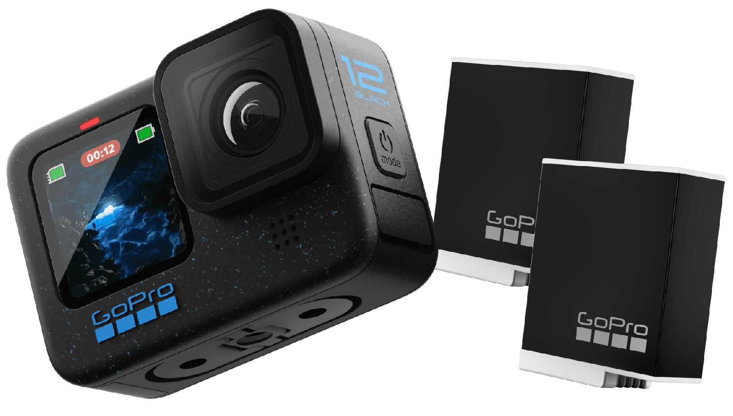 Экшн-камера GoPro HERO12 (1720 мА·ч) фотография 1