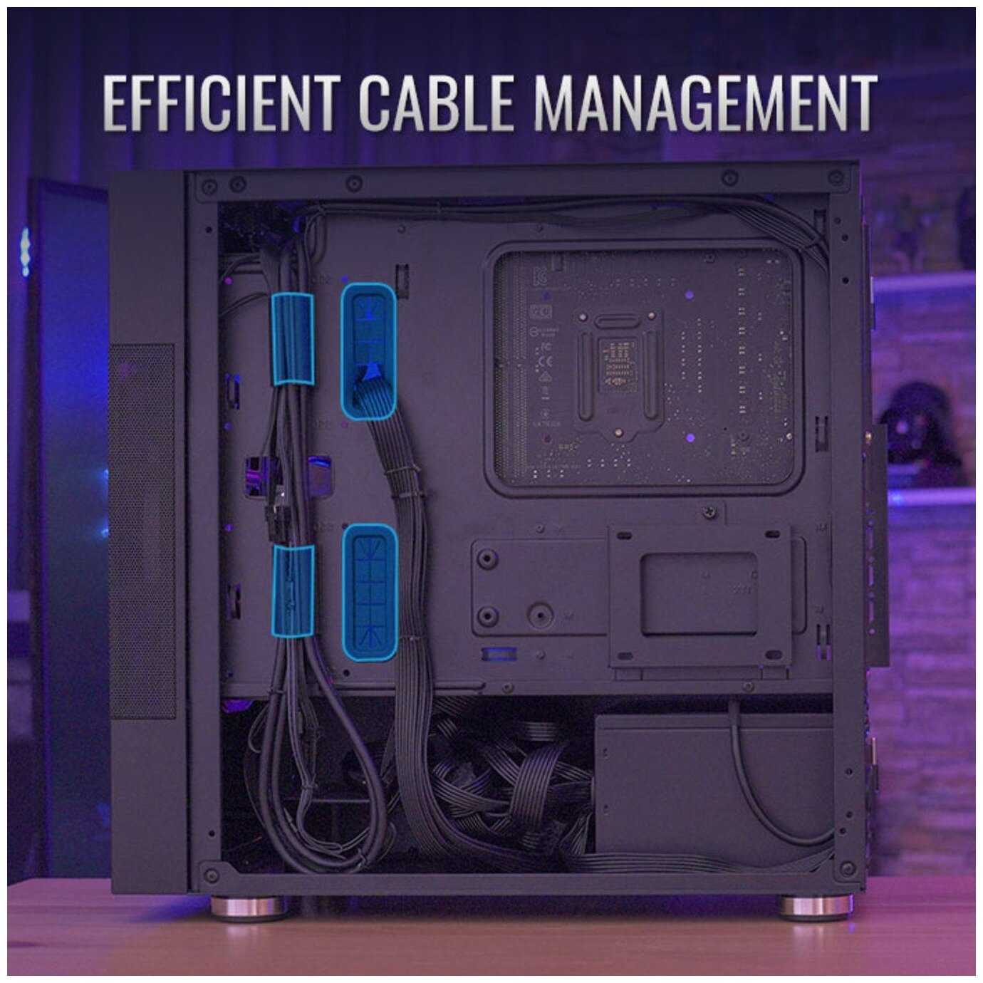 Компьютерный корпус AeroCool Atomic v1 (Atomic-G-BK-v1) фотография 15