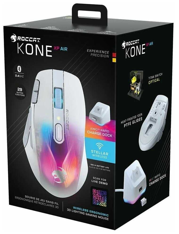 Беспроводная игровая мышь ROCCAT Kone XP Air фотография 12