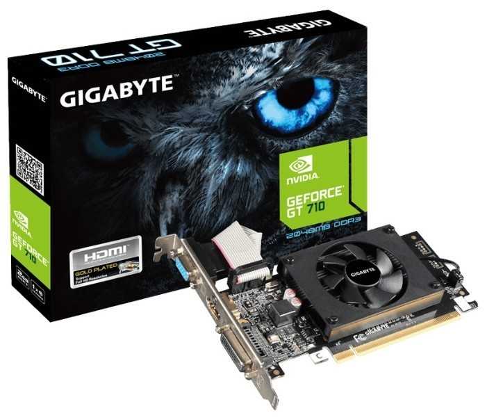 Видеокарта GIGABYTE GeForce GT 710 2GB (GV-N710D3-2GL) фотография 4