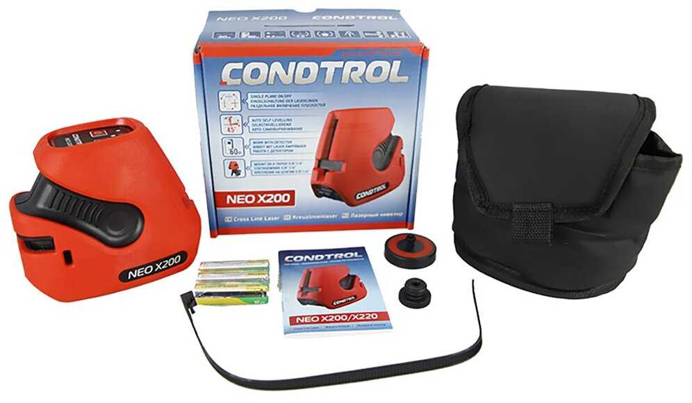 Лазерный нивелир CONDTROL Neo X200 (1-2-115) фотография 8