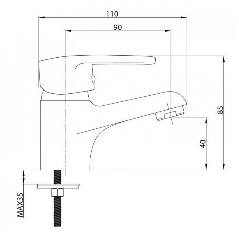 Смеситель для кухни Istok Life 0402.715 фотография 9