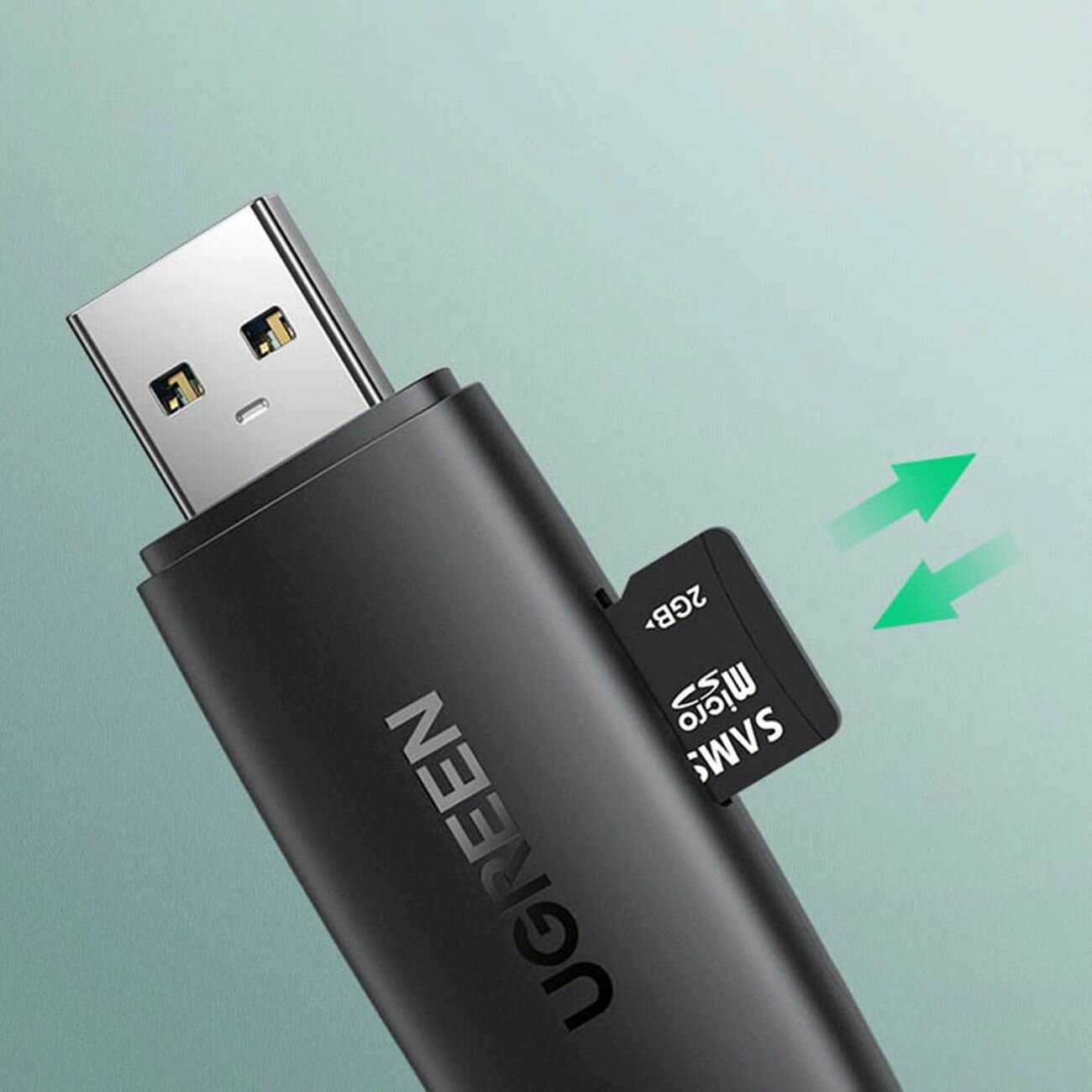 Кардридер UGREEN Кардридер многофункциональный UGREEN CM304 (80191) фотография 23