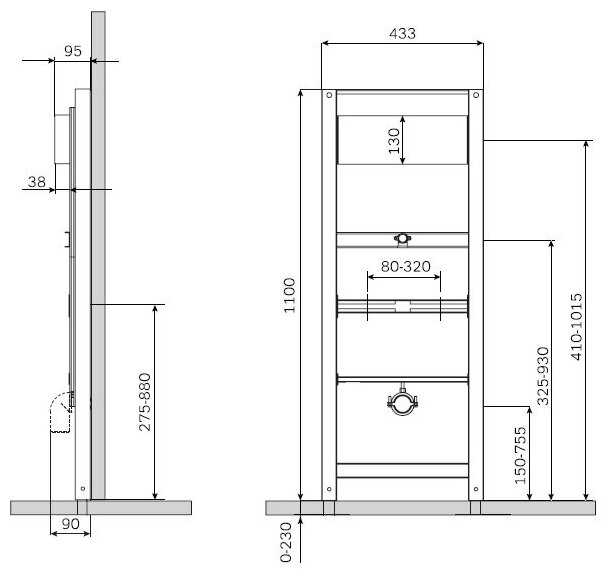 Рамная инсталляция AM.PM I022701 фотография 2