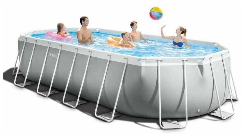 Бассейн Intex Prism Frame Oval (26798) фотография 16