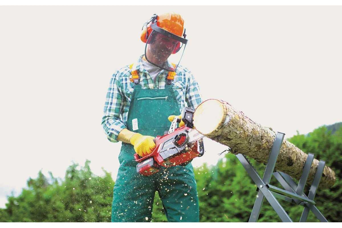 Аккумуляторная цепная пила Einhell PXC GE-LC 18 Li-Solo (4501761) фотография 1