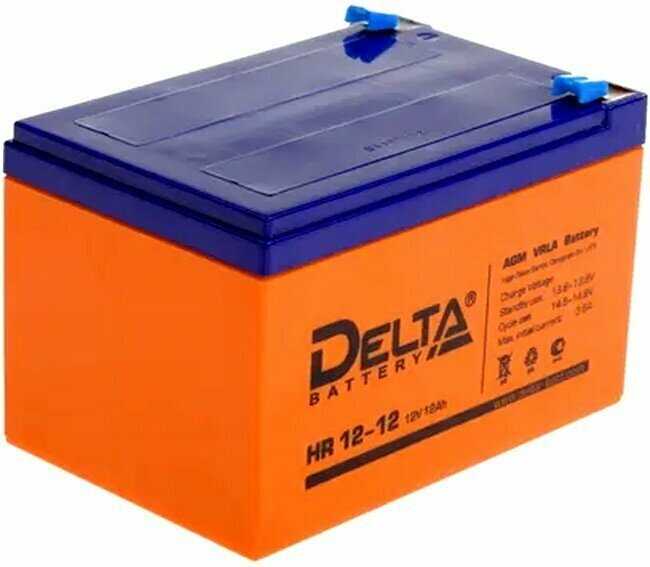 Аккумуляторная батарея DELTA Battery HR 12-12 (12В) фотография 15