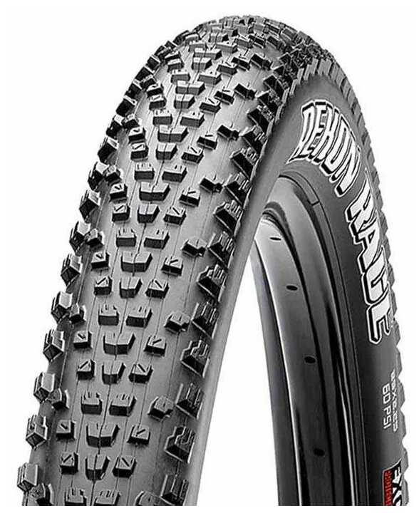 Покрышка велосипедная Maxxis Rekon Race, 27.5x2.25, TPI 120, кевлар, EXO/TR, черный, ETB00244600
