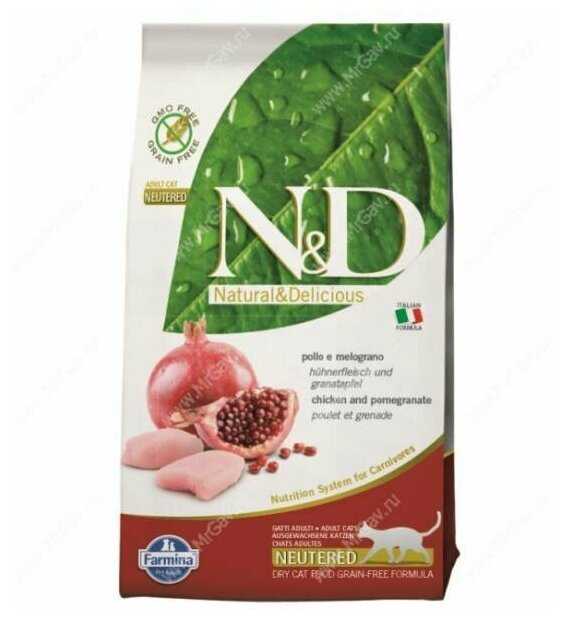 Корм Farmina N&D Prime (беззерновой, с курицей, с гранатом) фотография 14