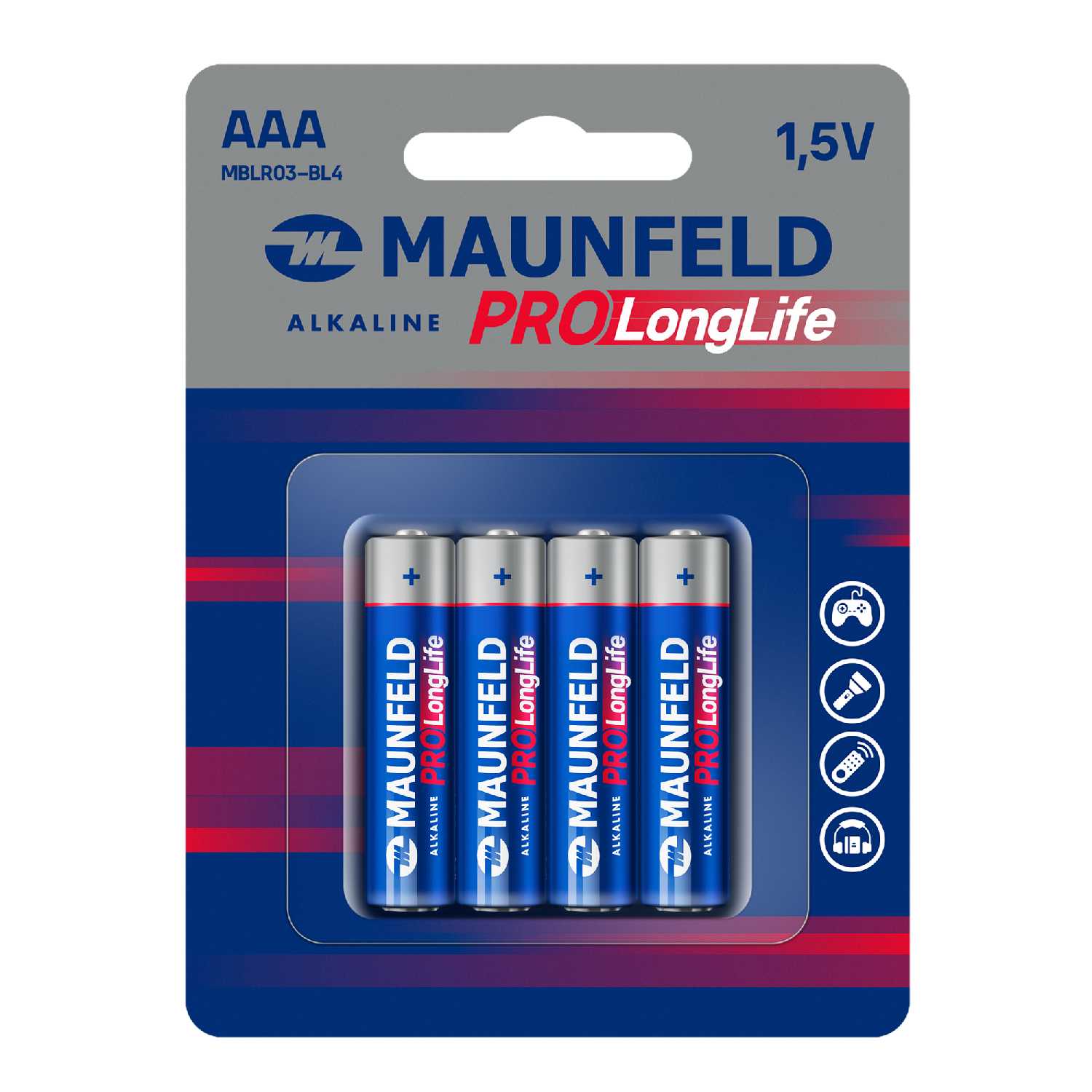 Батарейки MAUNFELD PRO Long Life Alkaline ААА (MBLR03-BX24) фотография 11
