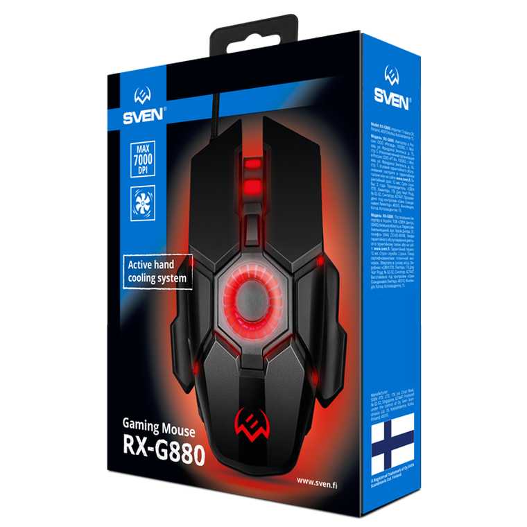 Игровая мышь SVEN RX-G880 фотография 16