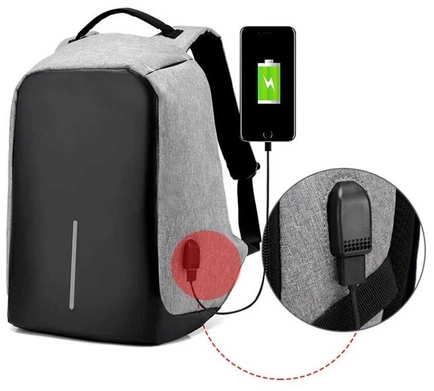 Универсальный рюкзак для ноутбука, для школы, для города водонепроницаемый фотография 15