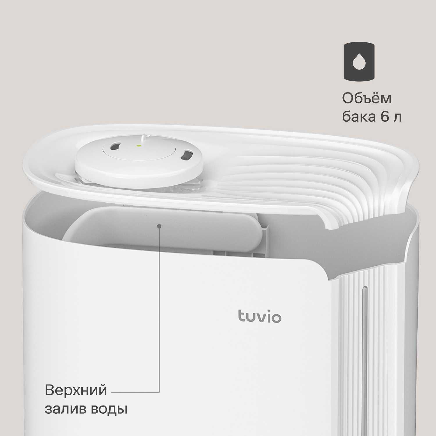 Увлажнитель воздуха ультразвуковой Tuvio TUH03DE фотография 6