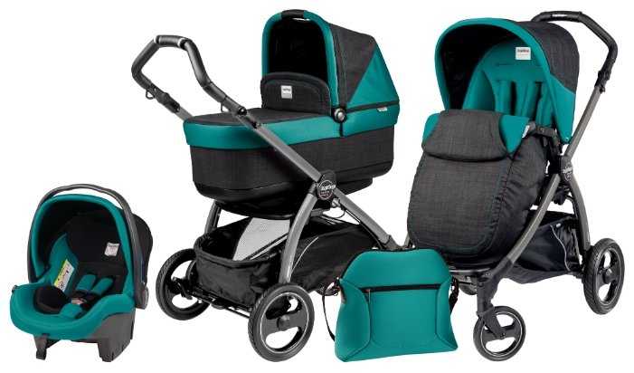 Универсальная коляска Peg-Perego Book Plus S Pop Up Modular System (3 в 1) фотография 2