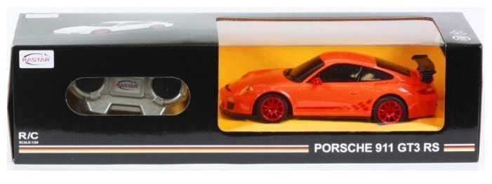 Легковой автомобиль Rastar Porsche GT3 RS 39900, 1:24, 18.5 см фотография 4