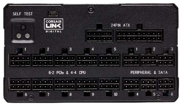 Блок питания Corsair AX1600i 1600W фотография 5