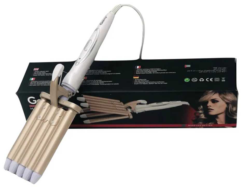 Щипцы для завивки волос Пятиволновая плойка для волос фотография 5