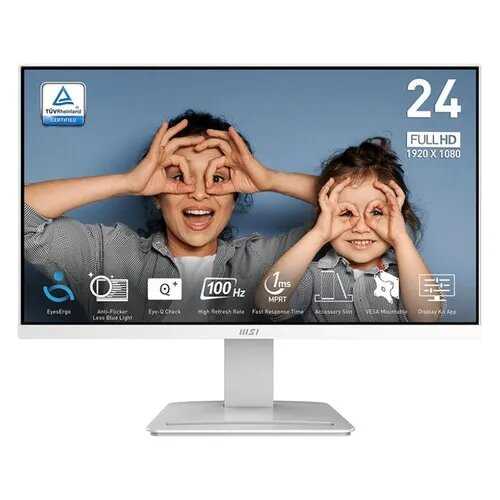 Монитор MSI Pro MP2412W, 1920x1080, VA, 100Гц (9s6-3ba9ch-072)