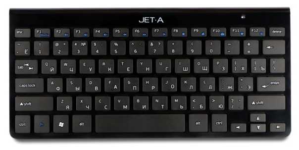 Клавиатура Jet.A SlimLine K9 W Black USB фотография 1