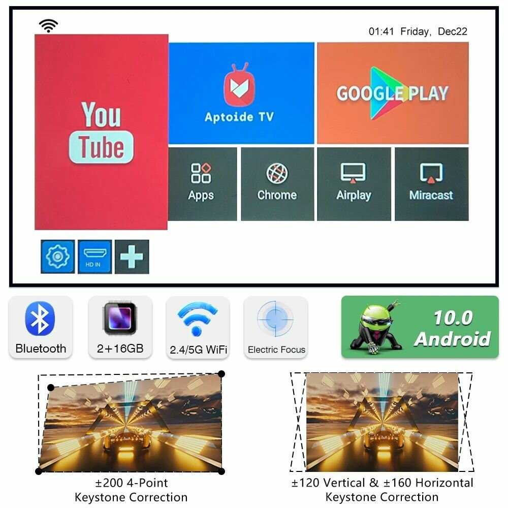 Проектор Touyinger ET31 pro max фотография 1