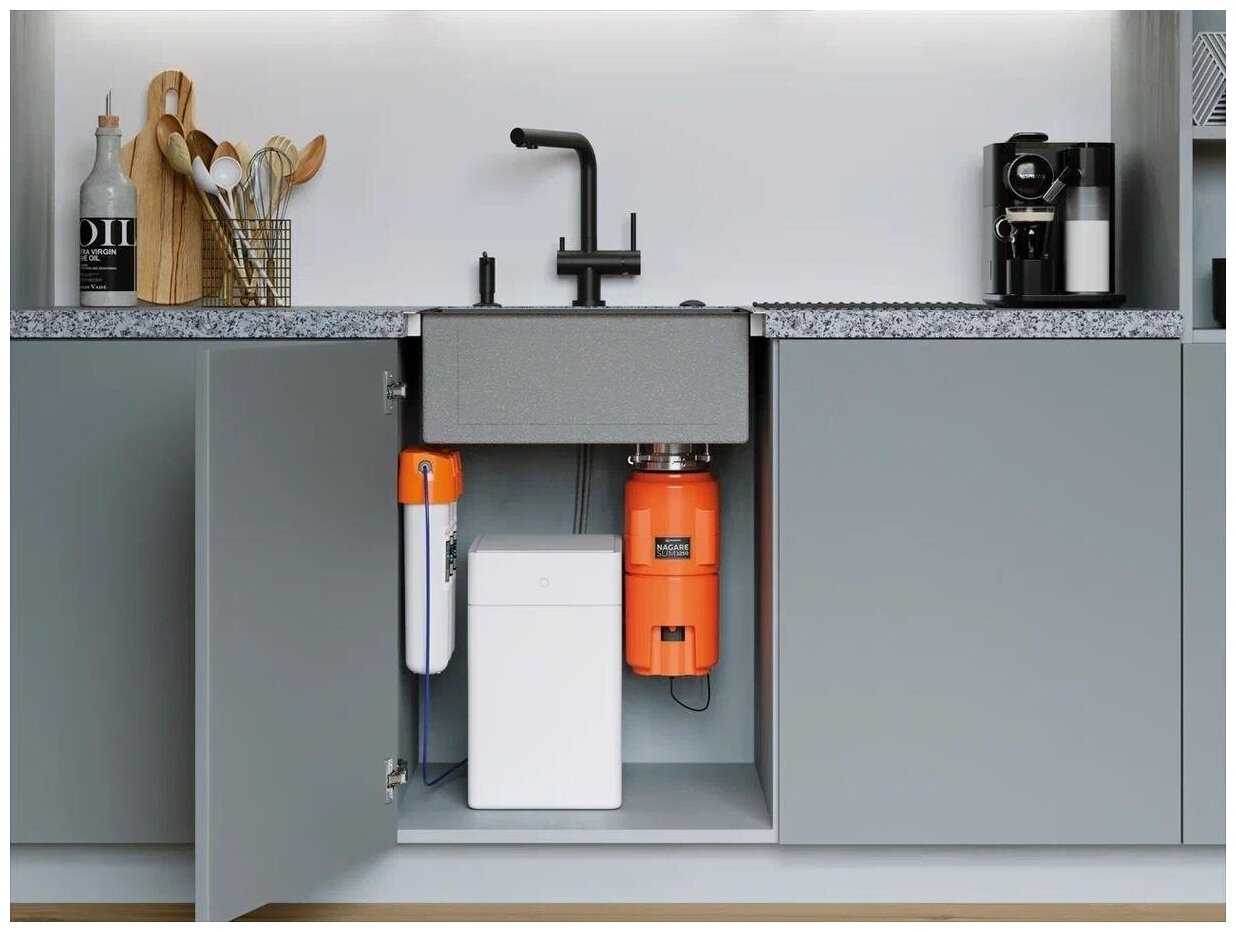 Измельчитель пищевых отходов Omoikiri Nagare Slim 1250 (4995063) фотография 5