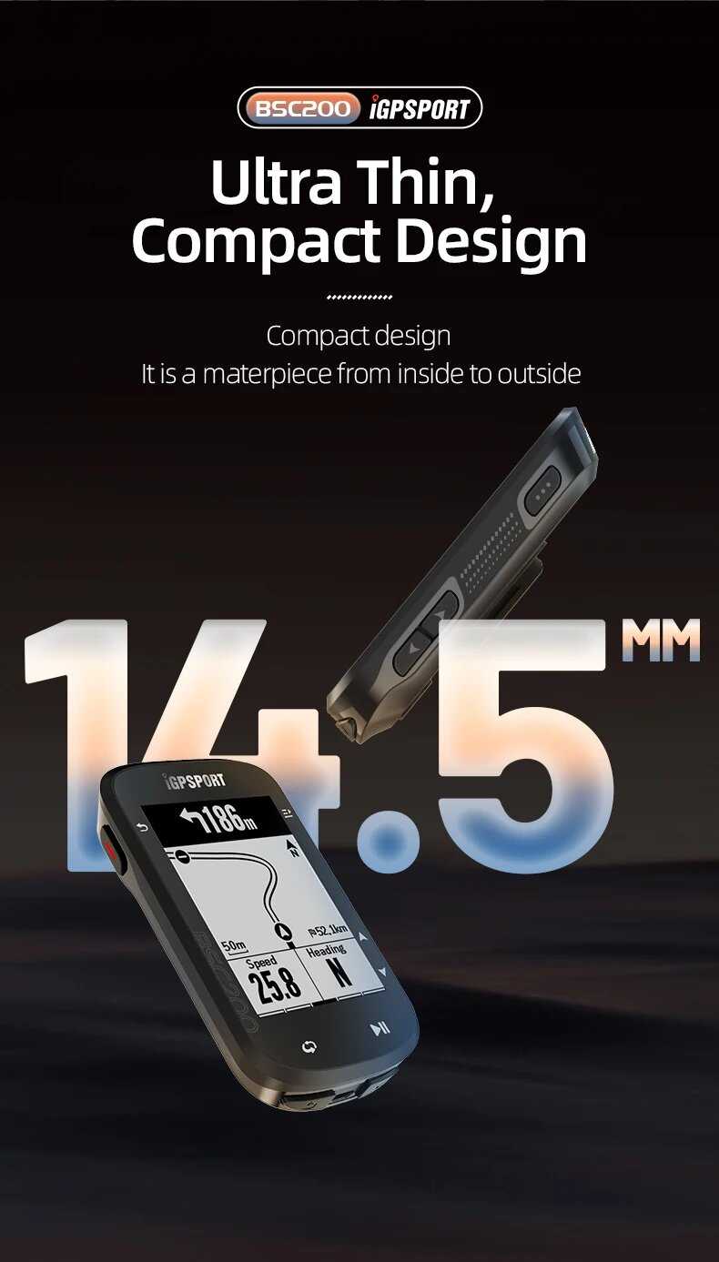 Велокомпьютер IGPSPORT BSC200 (BSC200C) фотография 18