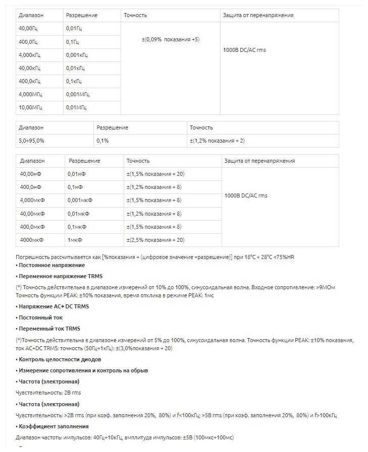 Мультиметр цифровой CEM DT-898 фотография 9