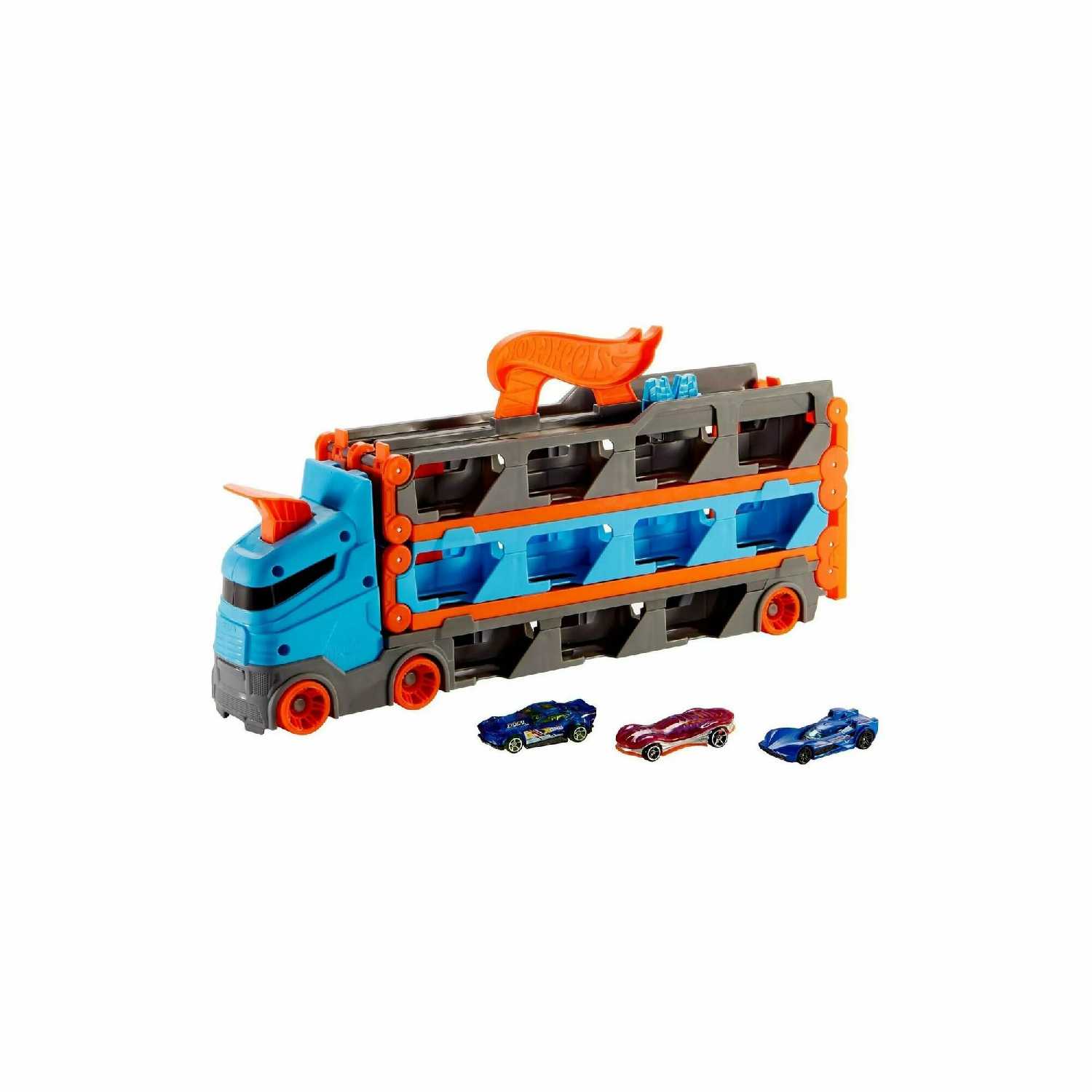 Трек Hot Wheels Сити Грузовик-автотрек (GVG37) фотография 14