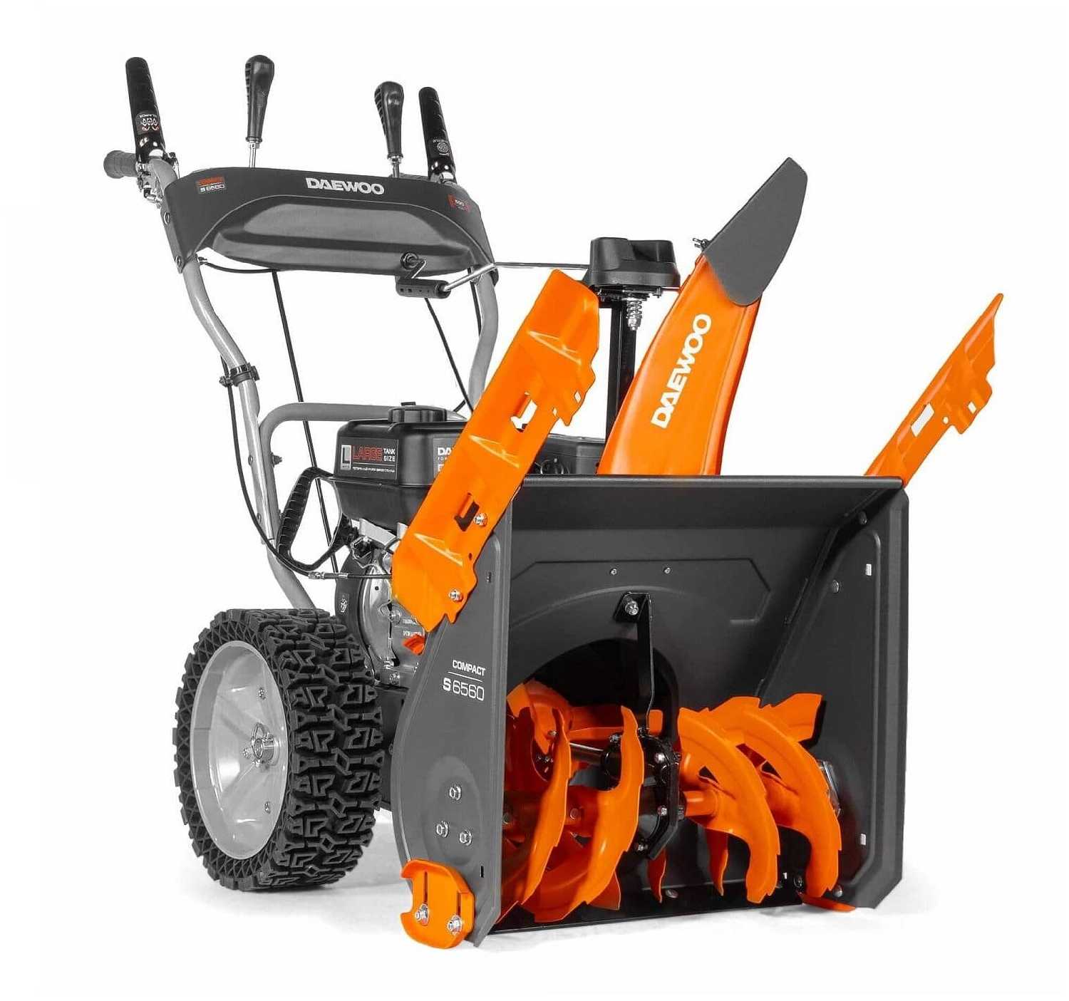 Снегоуборщик бензиновый Daewoo Power Products S 6560, 7.5 л.с. фотография 17