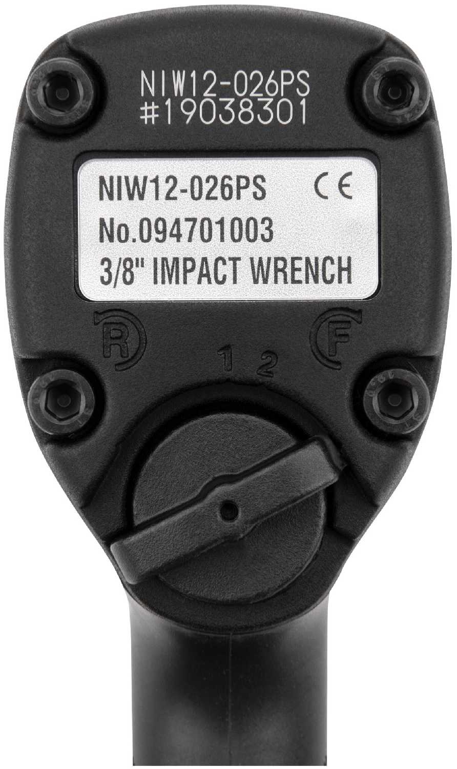 Ударный пневматический гайковерт NORGAU Industrial под квадрат 3/8