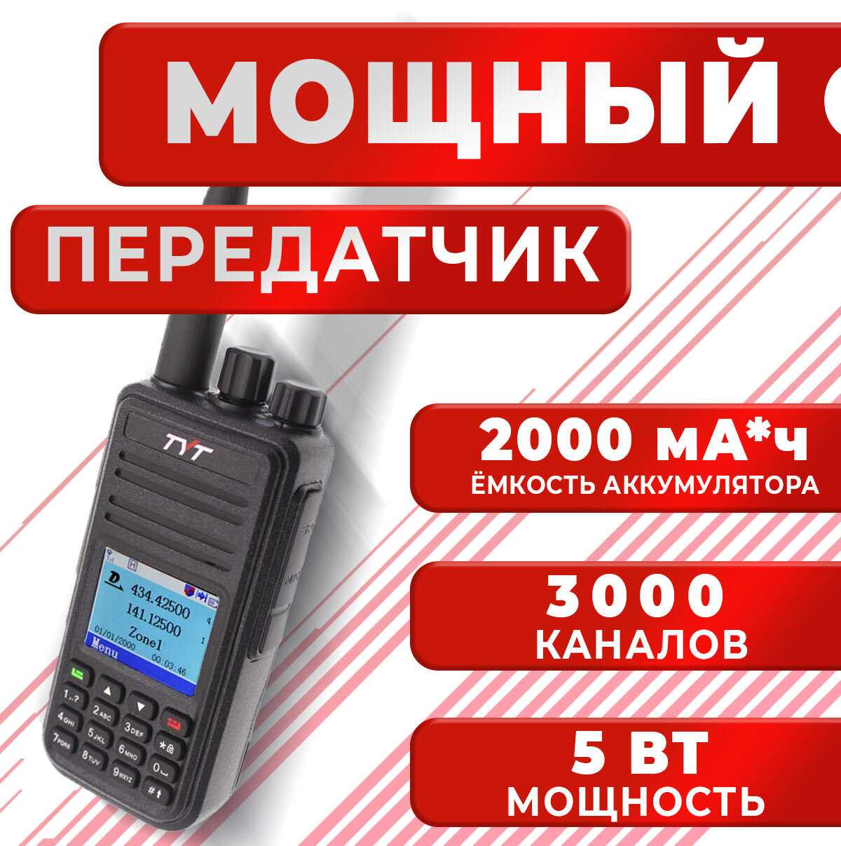 Рация TYT MD-UV390 GPS фотография 10