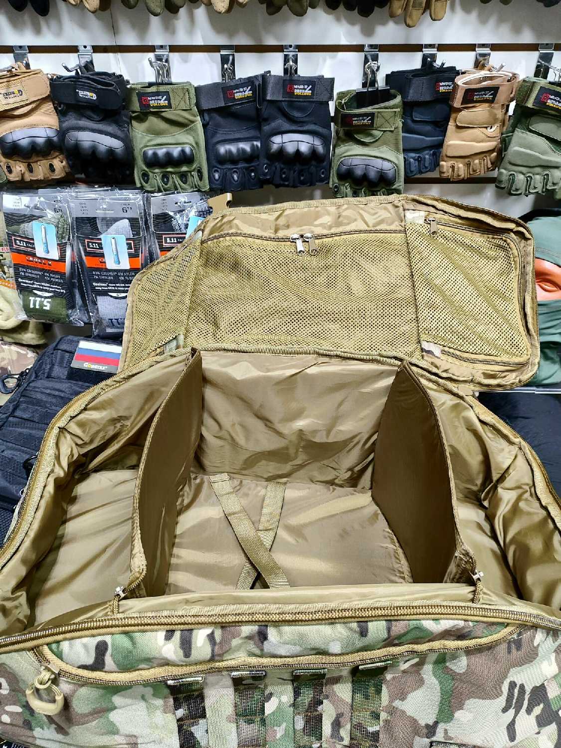 Тактический рюкзак Gongtex Tactical 55 литров фотография 11