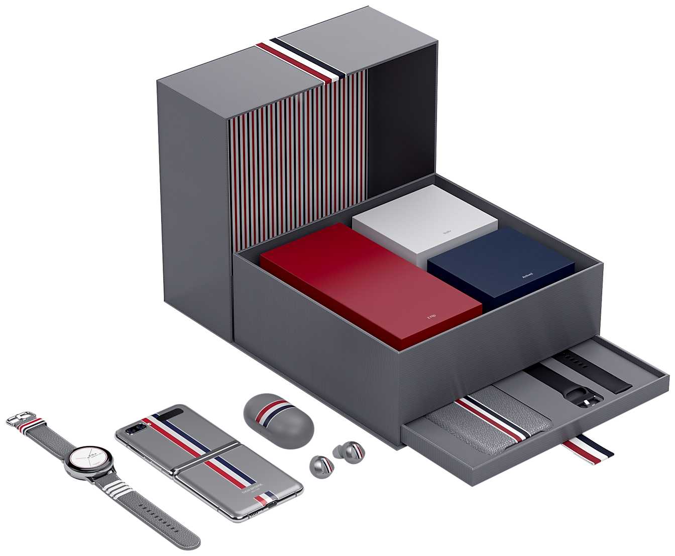 Смартфон Samsung Galaxy Z Flip Thom Browne Edition фотография 1
