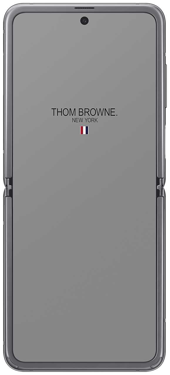 Смартфон Samsung Galaxy Z Flip Thom Browne Edition фотография 2