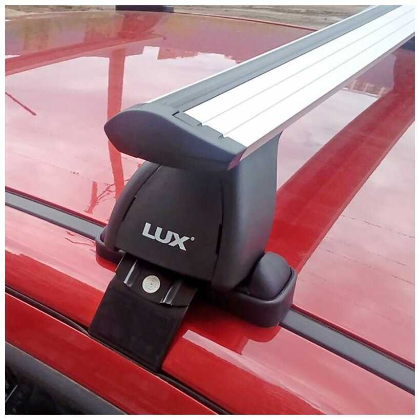 Багажник на крышу LUX дуги аэро-тревел (82мм) 1,3м на Киа К5 2020-2022, арт:21376-06 фотография 5
