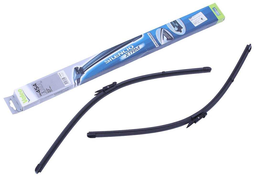 Щетка стеклоочистителя бескаркасная Valeo Silencio Flat Blade Set VM454, 2 шт.