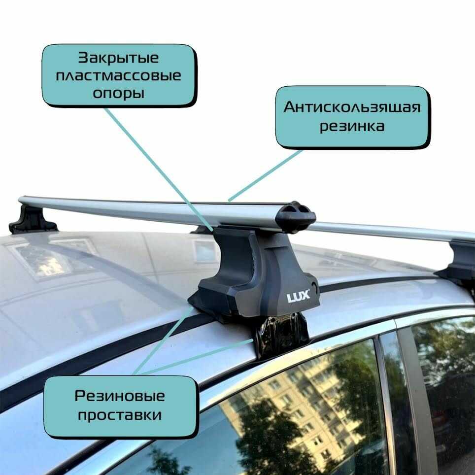 Багажник на крышу Митсубиси Лансер 10 (D-LUX 1) фотография 1