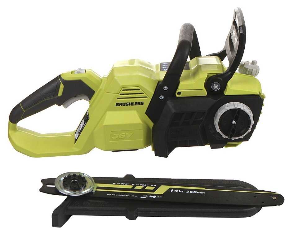 Аккумуляторная пила RYOBI RY36CSX35A-150 36 В/5 А·ч фотография 1