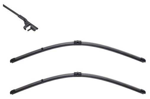 Щетка стеклоочистителя бескаркасная Valeo Silencio Flat Blade Set VM319, 2 шт.