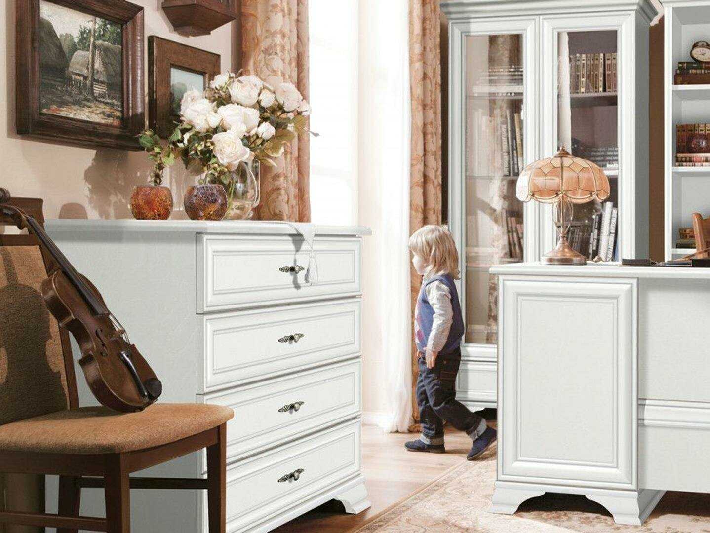 Бельевой комод БРВ-мебель Кентаки (KOMN1D1S/P) фотография 2