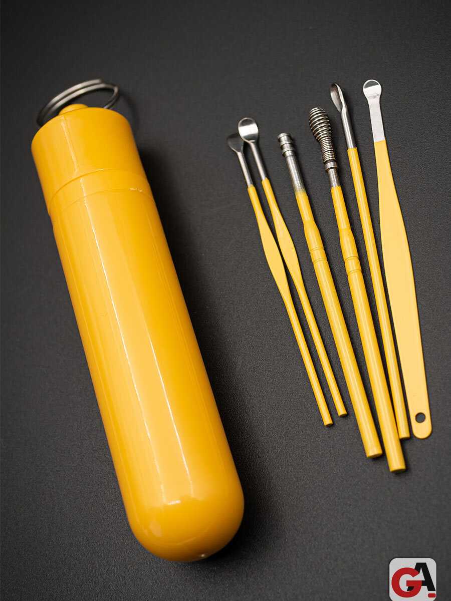 Косметический набор Без бренда Набор для чистки ушей [6в1]