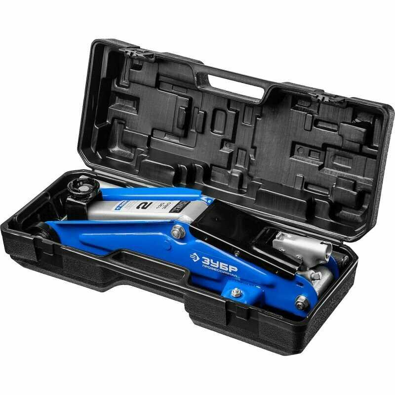 Домкрат подкатной гидравлический ЗУБР Профессионал T50 (43052-2) фотография 19