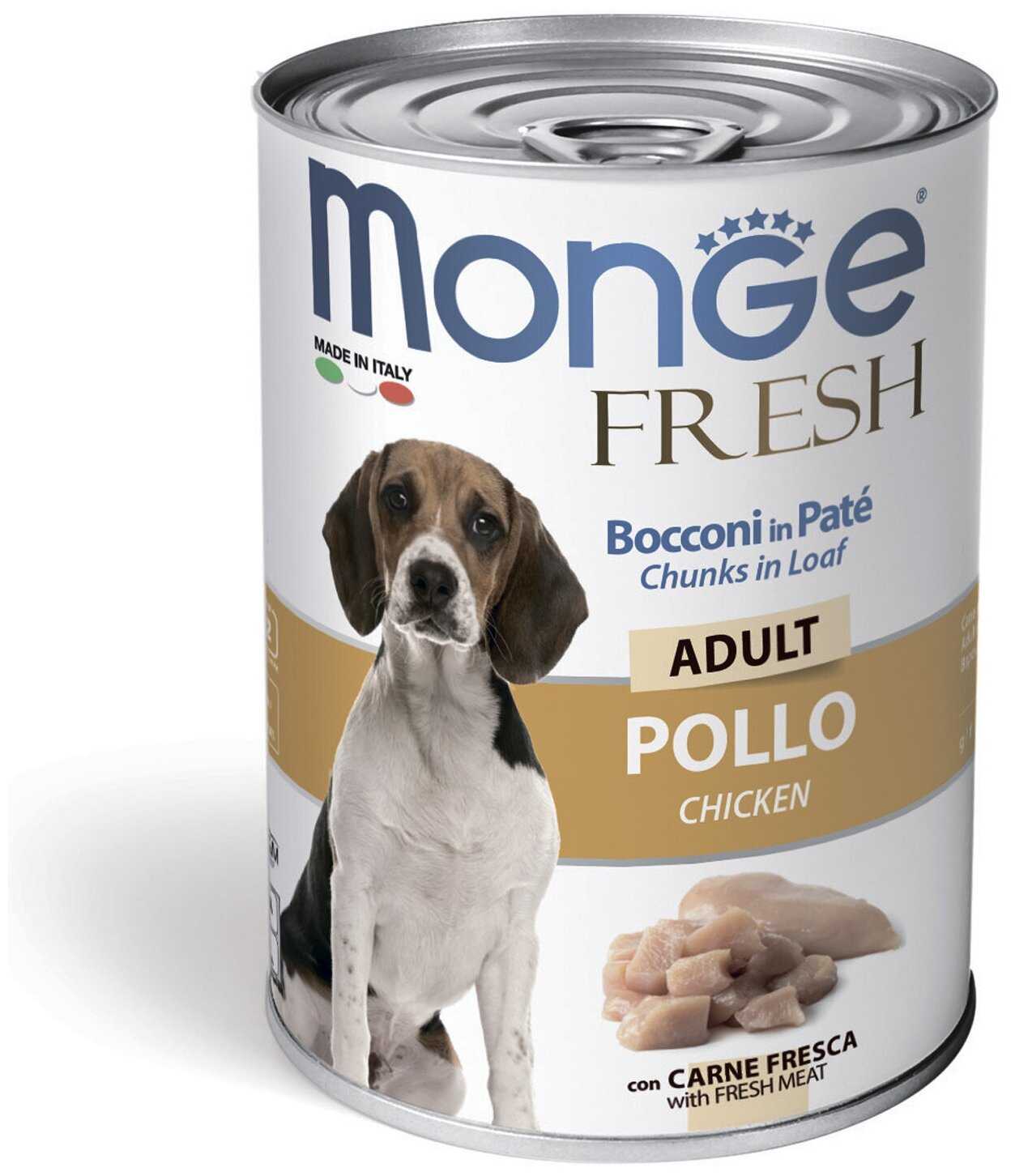 Корм для собак Monge Fresh Chunks in Loaf фотография 4